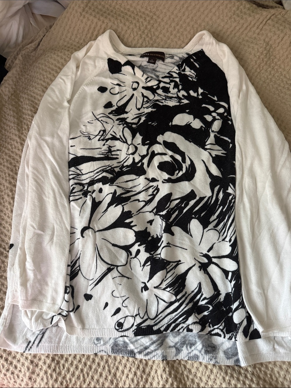 Floral Lightweight Sweater